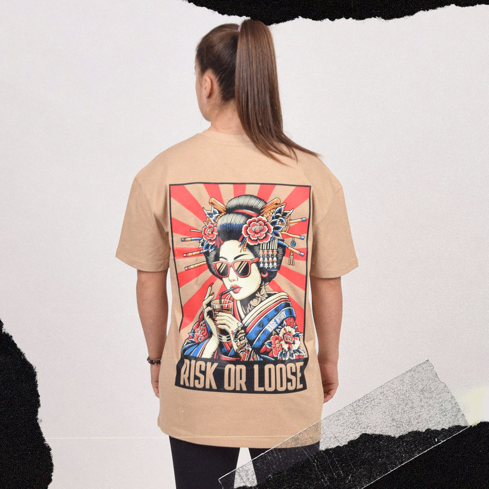 Tshirt Oversize Geisha Femme