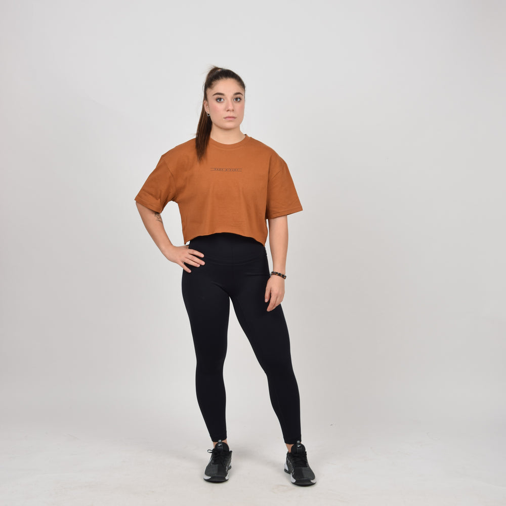 
                  
                    Tshirt crop oversize Toffee Love
                  
                